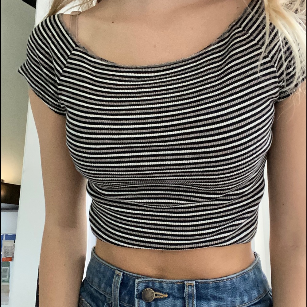 striped t shirt